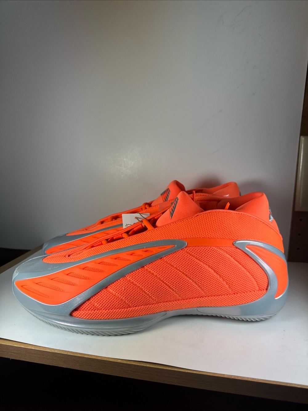 Adidas AE 2 Anthony Edwards All Star Lucid Orange Men’s Size 13 Basketball Shoes